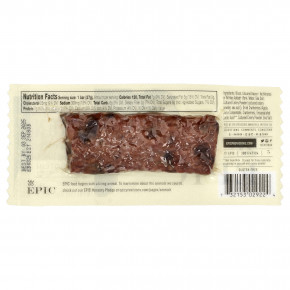 Epic Bar, Bison Bar, неотвержденный бекон и клюква, 37 г (1,3 унции) в Москве - eco-herb.ru | фото