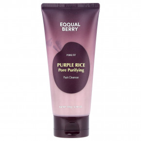 EQQUALBERRY, очищающая маска для пор с фиолетовым рисом, 130 г (4,58 унции) в Москве - eco-herb.ru | фото