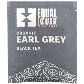 Equal Exchange, Organic Earl Grey, черный чай, 20 чайных пакетиков, 40 г (1,41 унции) в Москве - eco-herb.ru | фото