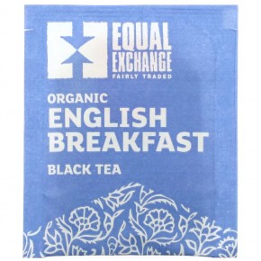 Equal Exchange, Organic English Breakfast, черный чай, 20 чайных пакетиков, 40 г (1,41 унции) в Москве - eco-herb.ru | фото