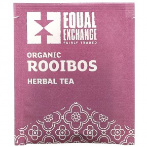 Equal Exchange, Органический ройбуш, травяной чай, 20 чайных пакетиков, 40 г (1,41 унции) в Москве - eco-herb.ru | фото