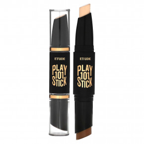 ETUDE, Play 101 Stick, Contour Duo, #1 Original, 1 Count - описание | фото