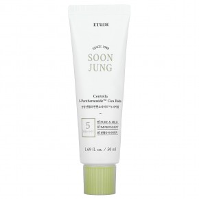 ETUDE, Soon Jung, бальзам из центеллы и 5-пантенсозида и Cica, 50 мл (1,69 жидк. унц.) в Москве - eco-herb.ru | фото