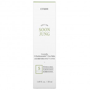 ETUDE, Soon Jung, бальзам из центеллы и 5-пантенсозида и Cica, 50 мл (1,69 жидк. унц.) в Москве - eco-herb.ru | фото