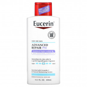 Eucerin, Advanced Repair Lotion, PM, ароматизированный ночной лосьон, 400 мл (13,5 жидк. унц.) в Москве - eco-herb.ru | фото