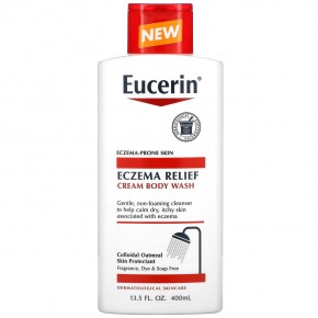 Eucerin, Eczema Relief, крем для душа, 400 мл (13,5 жидк. Унции) в Москве - eco-herb.ru | фото