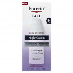 Eucerin, Face, Skin Balance, ночной крем, 48 г (1,7 унции) в Москве - eco-herb.ru | фото