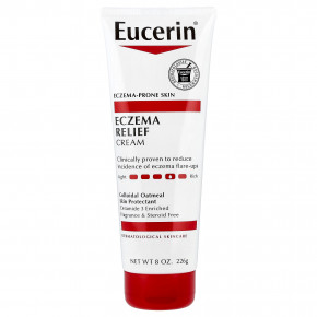 Eucerin, крем для уменьшения проявлений экземы, без отдушки, 226 г (8 унций) - описание | фото