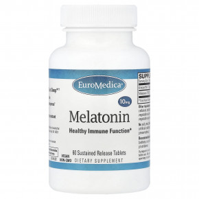 EuroMedica, мелатонин, 10 мг, 60 таблеток с длительным высвобождением в Москве - eco-herb.ru | изображение EuroMedica, мелатонин, 10 мг, 60 таблеток с длительным высвобождением в Москве - eco-herb.ru | фото