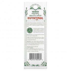 Euthymol, Original Breath Spray, 0.33 oz (10 ml) в Москве - eco-herb.ru | фото