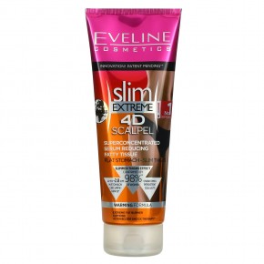 Eveline Cosmetics, Slim Extreme 4D Scalpel, Super Concentrated Serum Reducing Fatty Tissue,  8.8 fl oz (250 ml) в Москве - eco-herb.ru | фото