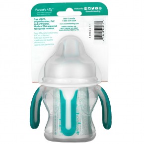 Evenflo Feeding, Soft-Flo Trainer, для детей от 6 месяцев, зеленый, 150 мл (5 унций) в Москве - eco-herb.ru | фото