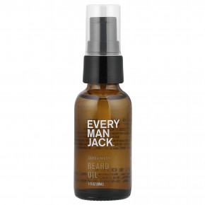 Every Man Jack, масло для бороды, сандаловое дерево, 30 мл (1 жидк. унция) в Москве - eco-herb.ru | изображение Every Man Jack, масло для бороды, сандаловое дерево, 30 мл (1 жидк. унция) в Москве - eco-herb.ru | фото