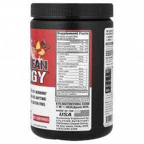 EVLution Nutrition, BCAA Lean Energy®, фруктовый пунш, 327 г (11,5 унции) в Москве - eco-herb.ru | фото
