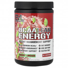 EVLution Nutrition, BCAA Lean Energy®, со вкусом вишневого лаймада, 321 г (11,3 унции) - описание | фото