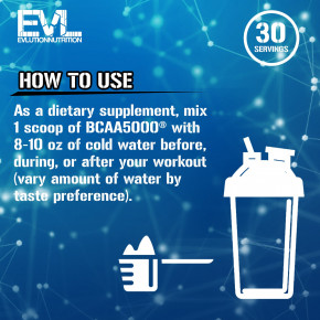 EVLution Nutrition, BCAA5000®, Rocket Pop, 255 г (9 унций) в Москве - eco-herb.ru | фото