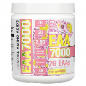 EVLution Nutrition, EAA 7000, розовый лимонад, 309 г (10,9 унции) - описание