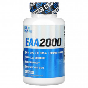 EVLution Nutrition, EAA2000, 90 Veggie Capsules в Москве - eco-herb.ru | фото