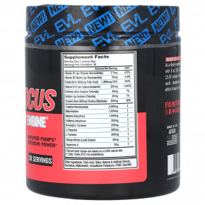 EVLution Nutrition, ENGN Focus, предтренировочный комплекс, со вкусом арбуза, 270 г (9,52 унции) (Товар снят с продажи) в Москве - eco-herb.ru | фото