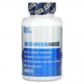 EVLution Nutrition, MushroomMode, 90 растительных капсул - описание | фото