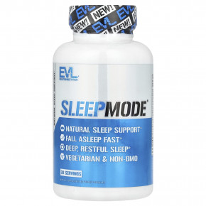 EVLution Nutrition, SleepMode®, 60 растительных капсул - описание | фото