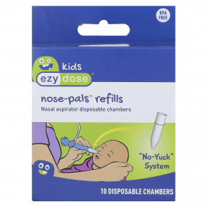 Ezy Dose, Kids, сменные капсулы Nose-Pals, 10 одноразовых стаканов - описание | фото