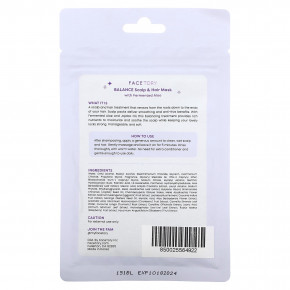 FaceTory, Маска для кожи головы и волос, сбалансированная, с ферментированным алоэ, 50 мл (1,69 жидк. унц.) (Товар снят с продажи) в Москве - eco-herb.ru | фото