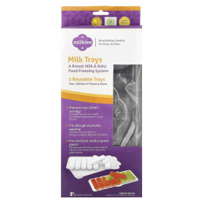 Fairhaven Health, Milkies, молочный лоток, 2 многоразовых лотка - описание | фото