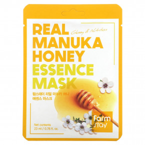 Farmstay, Маска для лица Real Manuka Honey Essence, 1 шт., 23 мл (0,78 жидк. унц.) в Москве - eco-herb.ru | фото