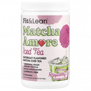 Fit & Lean, Чай со льдом Matcha Amore, малиновый чай, 135 г (4,8 унции) в Москве - eco-herb.ru | фото