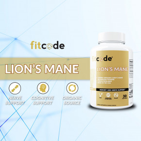 fitcode, ежовик гребенчатый, 60 вегетарианских капсул (500 мг в 1 капсуле) в Москве - eco-herb.ru | фото