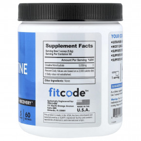 fitcode, Креатин, без добавок, 300 г (10,6 унции) в Москве - eco-herb.ru | фото