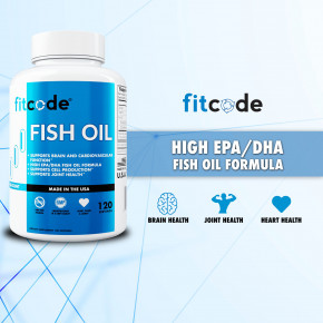 fitcode, рыбий жир, 120 капсул (1000 мг в 1 капсуле) в Москве - eco-herb.ru | изображение fitcode, рыбий жир, 120 капсул (1000 мг в 1 капсуле) в Москве - eco-herb.ru | фото