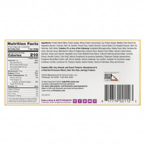 FITCRUNCH, высокопротеиновый запеченный батончик, арахисовая паста и желе, 9 батончиков по 1,62 г (46 г) в Москве - eco-herb.ru | фото