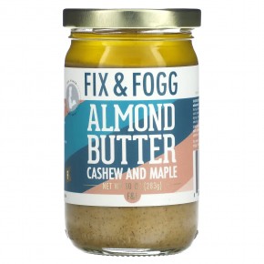 Fix & Fogg, Almond Butter, Cashew and Maple, 10 oz (283 g) в Москве - eco-herb.ru | фото