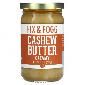 Fix & Fogg, Cashew Butter, Creamy, 10 oz (283 g) в Москве - eco-herb.ru | фото