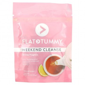 Flat Tummy, Weekend Cleanse, 8 чайных пакетиков, 11,6 г (0,41 унции) в Москве - eco-herb.ru | фото