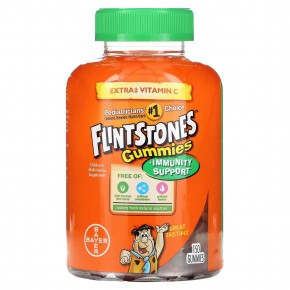 Flintstones, Gummies, мультивитаминная добавка для детей, 150 жевательных конфет - описание | фото