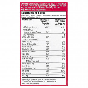 Flintstones, мультивитамины для детей, с дополнительным железом, 90 жевательных таблеток в Москве - eco-herb.ru | фото