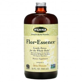 Flora, Flor-Essence, чай для детоксикации, 946 мл (32 жидк. унции) в Москве - eco-herb.ru | фото