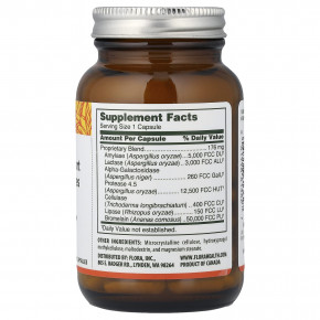 Flora, немедленная поддержка пищеварительных ферментов, 60 вегетарианских капсул в Москве - eco-herb.ru | изображение Flora, немедленная поддержка пищеварительных ферментов, 60 вегетарианских капсул в Москве - eco-herb.ru | фото