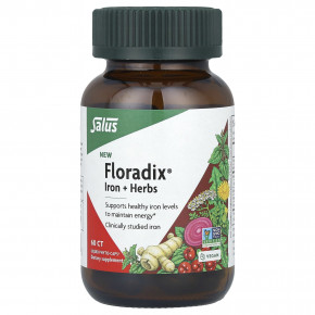 Floradix® Iron + Herbs, 60 Liquid Phyto-Caps в Москве - eco-herb.ru | фото