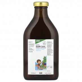 Floradix, Kinder Love®, мультивитамины для детей, 500 мл (16,9 жидк. Унции) в Москве - eco-herb.ru | фото