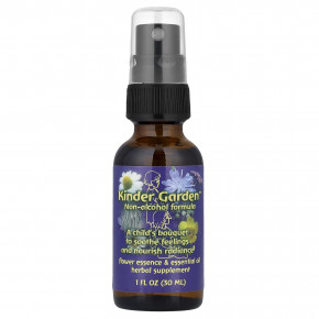 Flower Essence Services, Kinder Garden™, добавка без спирта, 30 мл (1 унция) - описание | фото