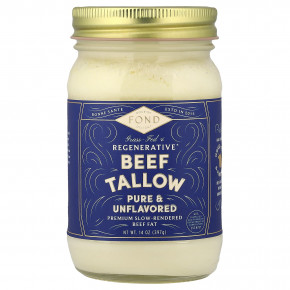 FOND Bone Broth, восстанавливающий говяжий жир от коров травяного откорма, чистый и нейтральный, 397 г (14 унций) в Москве - eco-herb.ru | изображение FOND Bone Broth, восстанавливающий говяжий жир от коров травяного откорма, чистый и нейтральный, 397 г (14 унций) в Москве - eco-herb.ru | фото