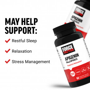 Force Factor, апигенин, 50 мг, 60 растительных капсул (Товар снят с продажи) в Москве - eco-herb.ru | фото