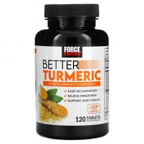 Force Factor, Better Turmeric, 120 таблеток в Москве - eco-herb.ru | фото