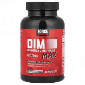Force Factor, Fundamentals, DIM Max, 60 вегетарианских капсул в Москве - eco-herb.ru | фото