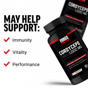 Force Factor, Fundamentals, кордицепс, 60 капсул в Москве - eco-herb.ru | изображение Force Factor, Fundamentals, кордицепс, 60 капсул в Москве - eco-herb.ru | фото