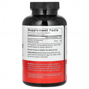 Force Factor, Глицинат магния, 180 растительных капсул (70 мг на капсулу) в Москве - eco-herb.ru | фото